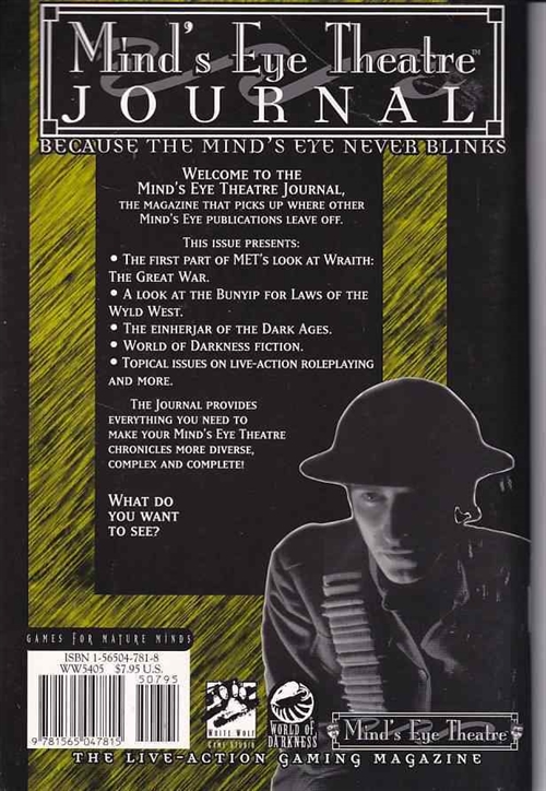 World of Darkness - Minds Eye Theatre Journal -  Issue 5 (Grade B) (Genbrug)